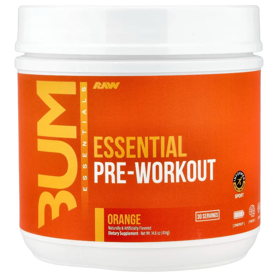 Raw Nutrition CBUM Essential Pre-Workout - Orange