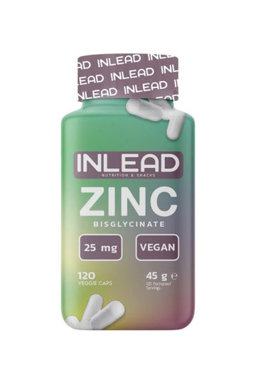 INLEAD Nutrition Zinc Bisglycinate, 25mg