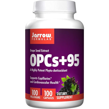 Jarrow Formulas  OPCs + 95 Grape Seed Extract, 100mg