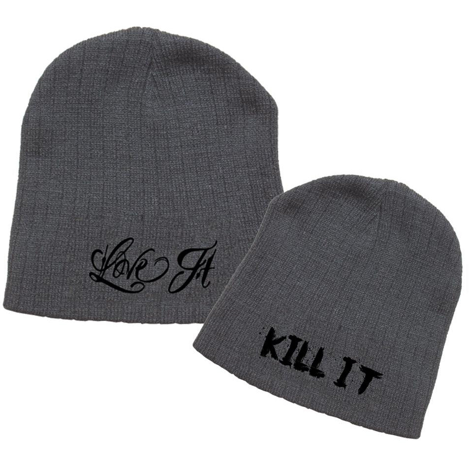 5% Nutrition - Apparel  Design #BNE1 Love It Kill It Beanie - IVitamins Shop