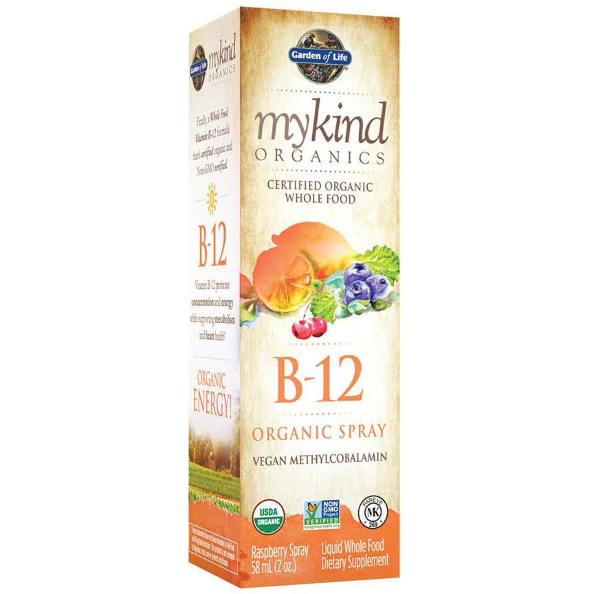 Garden of Life  Mykind Organics B-12 Organic Spray - IVitamins Shop