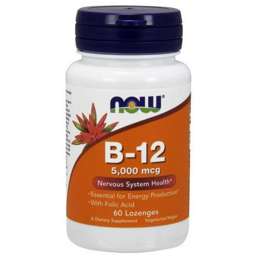NOW Foods  Vitamin B-12 with Folic Acid - IVitamins Shop