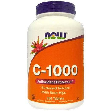 NOW Foods  Vitamin C-1000 with Rose Hips - Susteined Release