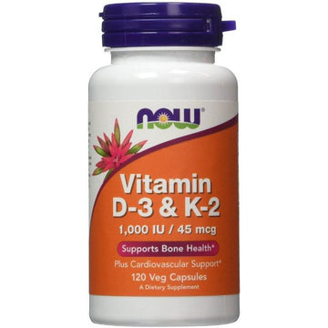 NOW Foods  Vitamin D-3 & K-2
