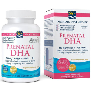 Nordic Naturals  Prenatal DHA, 830mg