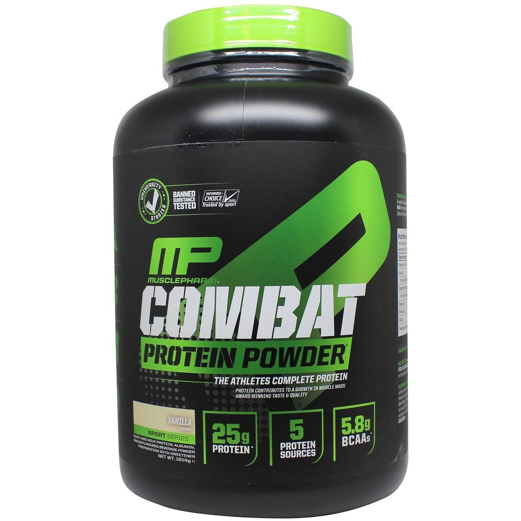 MusclePharm  Combat Protein Powder - IVitamins Shop