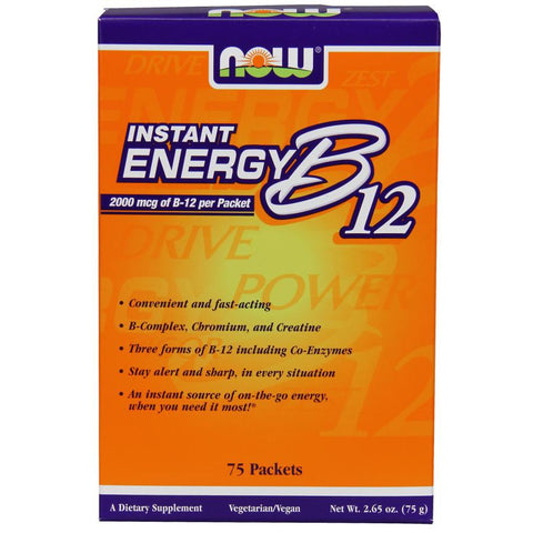 NOW Foods Vitamin B-12, Instant Energy