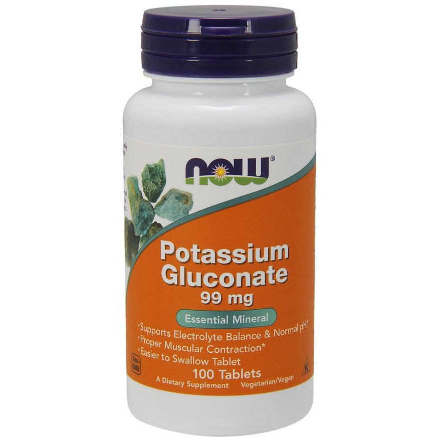NOW Foods  Potassium Gluconate - IVitamins Shop
