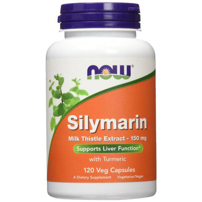 NOW Foods  Silymarin with Turmeric, 150mg - IVitamins Shop