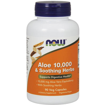 NOW Foods  Aloe 10,000 & Probiotics