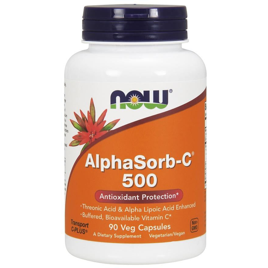 NOW Foods  AlphaSorb-C, 500mg - IVitamins Shop