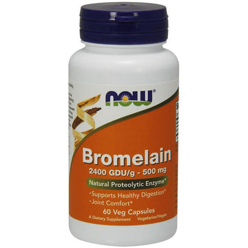 NOW Foods  Bromelain, 500mg