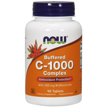 NOW Foods  Vitamin C-1000 Complex - Buffered with 250mg Bioflavonoids