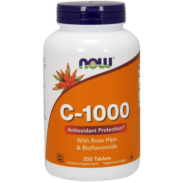 NOW Foods  Vitamin C-1000 with Rose Hips & Bioflavonoids