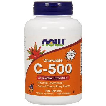 NOW Foods  Vitamin C-500 Chewable