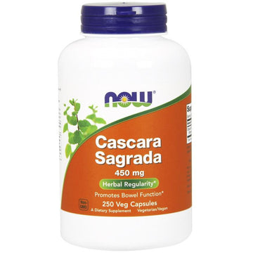 NOW Foods  Cascara Sagrada, 450mg