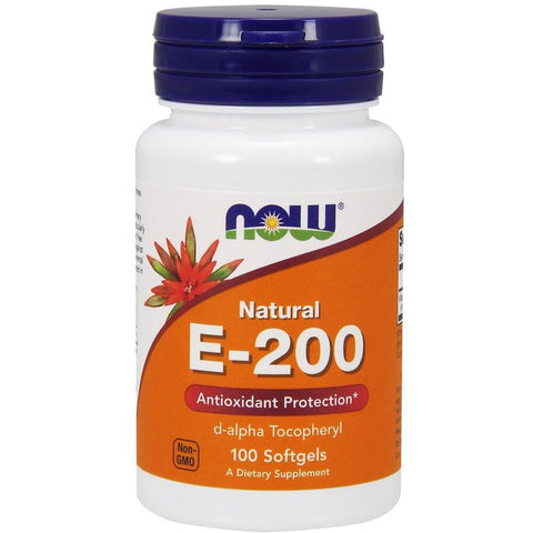 NOW Foods Vitamin E-200, Natural