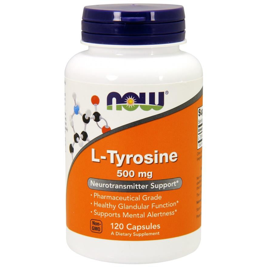 NOW Foods  L-Tyrosine - IVitamins Shop