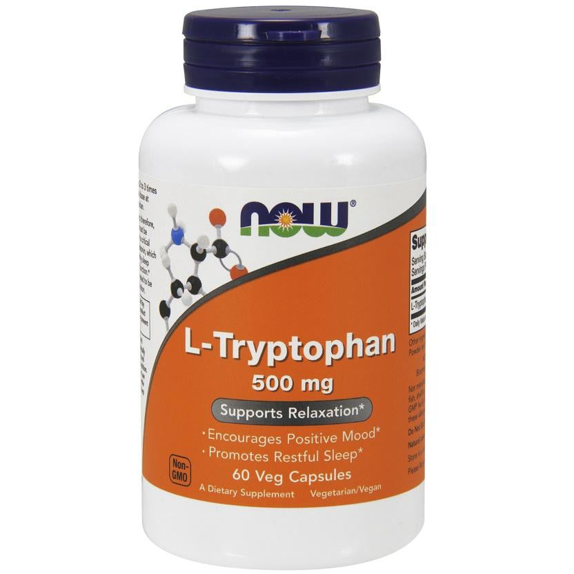NOW Foods  L-Tryptophan - IVitamins Shop