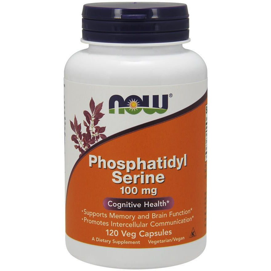 NOW Foods  Phosphatidyl Serine, 100mg - IVitamins Shop