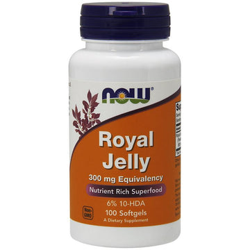 NOW Foods  Royal Jelly, 300mg Equivalency