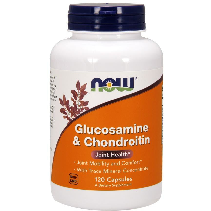 NOW Foods  Glucosamine & Chondroitin with Trace Mineral Concentrate - IVitamins Shop