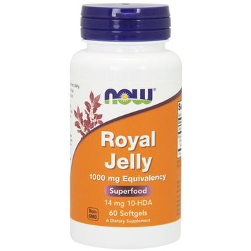 NOW Foods  Royal Jelly, 1000mg Equivalency