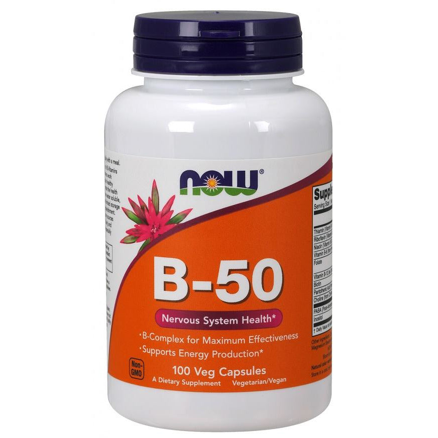 NOW Foods  Vitamin B-50 - IVitamins Shop