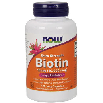 NOW Foods  Biotin, 10mg Extra Strength