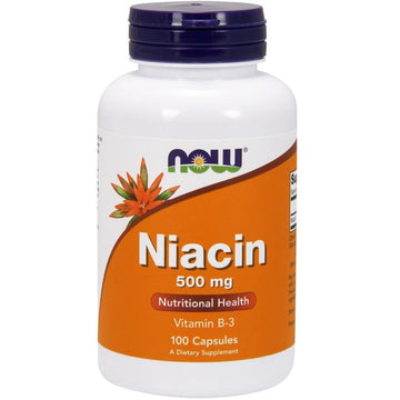 NOW Foods  Niacin, 500mg