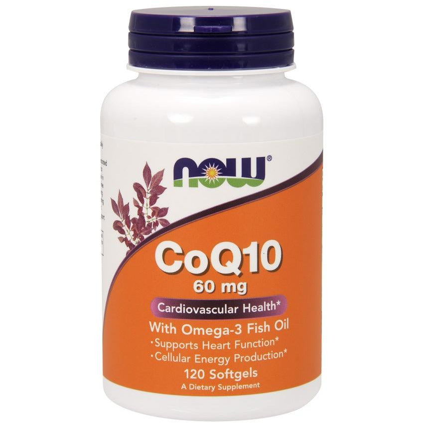 NOW Foods  CoQ10 with Omega-3 - IVitamins Shop