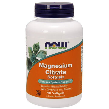 NOW Foods  Magnesium Citrate Softgels