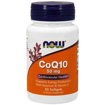 NOW Foods   CoQ10 with Selenium & Vitamin E