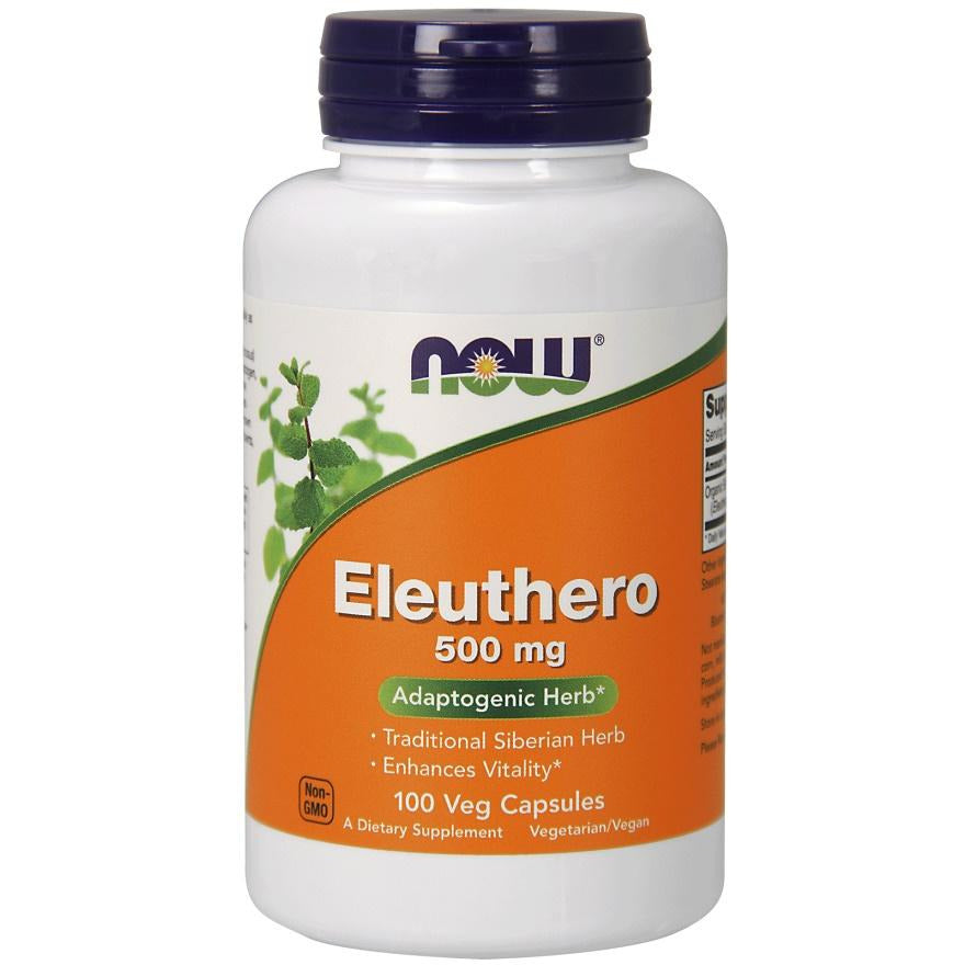 NOW Foods  Eleuthero, 500mg - IVitamins Shop
