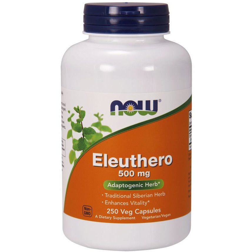 NOW Foods  Eleuthero, 500mg - IVitamins Shop