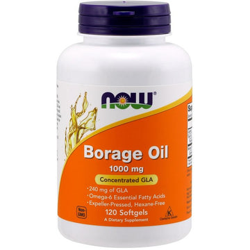 NOW Foods  Borage Oil, 1000mg