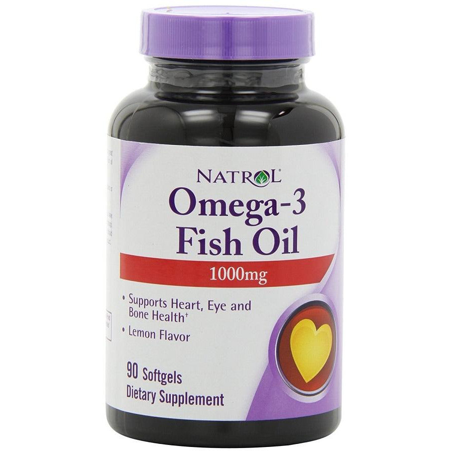 Natrol  Omega-3 Fish Oil, 1000mg - IVitamins Shop