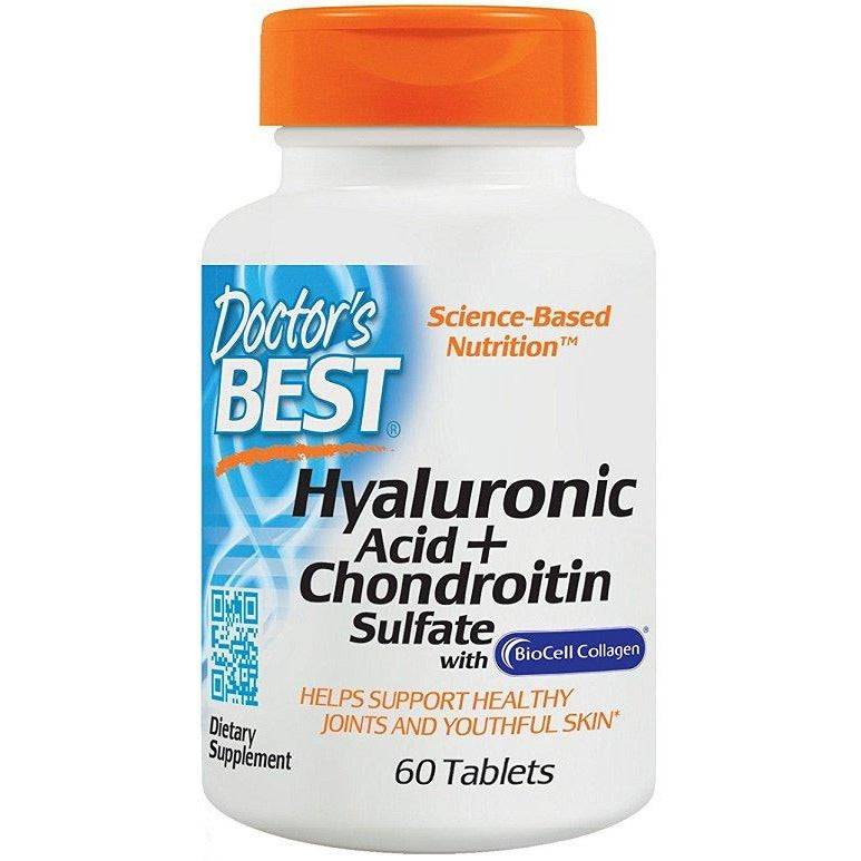 Doctor's Best  Hyaluronic Acid + Chondroitin Sulfate with BioCell Collagen - IVitamins Shop