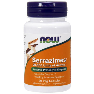 NOW Foods  Serrazimes, 20,000 Units