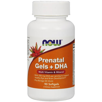 NOW Foods  Prenatal Gels + DHA