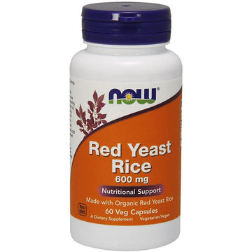 NOW Foods  Red Yeast Rice, 600mg