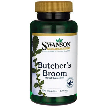 Swanson  Butcher's Broom, 470mg