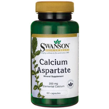 Swanson  Calcium Aspartate, 200mg Elemental Calcium