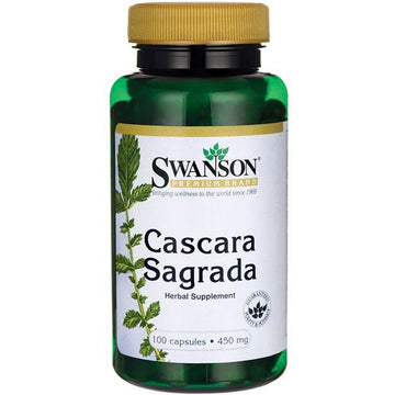 Swanson  Cascara Sagrada, 450mg