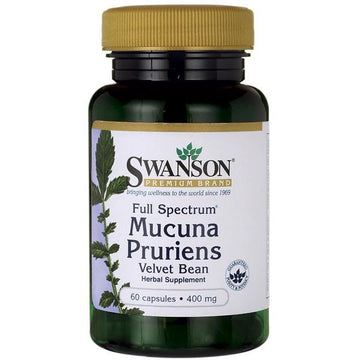Swanson  Full Spectrum Mucuna Pruriens, 400mg
