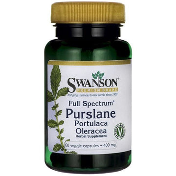 Swanson  Full Spectrum Purslane, 400mg