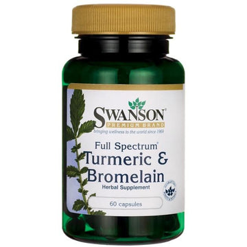 Swanson  Full Spectrum Turmeric & Bromelain