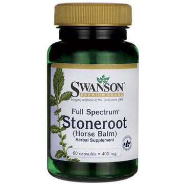 Swanson  Full Spectrum Stoneroot (Horse Balm), 400mg