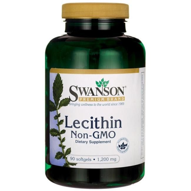 Swanson  Lecithin Non-GMO, 1200mg
