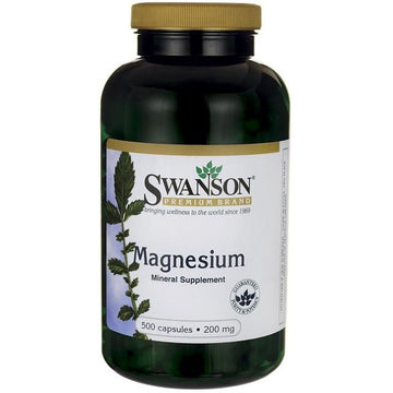 Swanson  Magnesium, 200mg